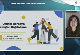 Meutya Hafid Ketua Komisi I DPR RI 