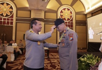 Kapolda Jatim Irjen Pol Toni Harmanto saat membuka pembekalan dan keterampilan PNPP, Kamis (27/7)