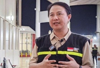 Dirjen Penyelenggaraan Haji dan Umrah Hilman Latief saat memberikan keterangan pers di Jakarta, Rabu (9/8)