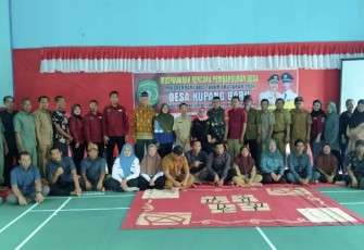 Musrenbangdes wilayah desa binaan Kupang Baru, Rabu (27/9)