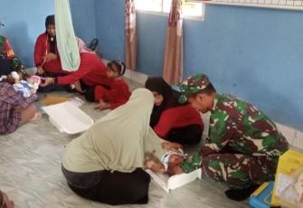 Posyandu Srikandi wilayah kampung Melati Jaya 