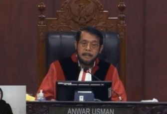 Ketua Mahkamah Konstitusi Anwar Usman