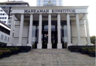 Ilustrasi gedung Mahkamah Konstitusi Jakarta 