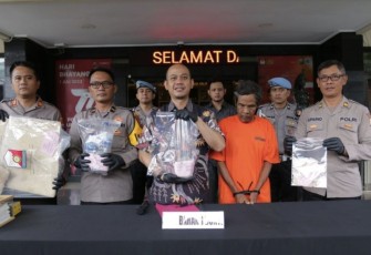 Kasat Reskrim Polresta Malang Kota Kompol Danang Yudanto saat konferensi pers 