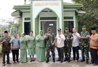 Peresmian Surau At-Taqwa Koramil 1202-02/Singkawang