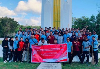UPT Kumham Baubau Adakan Kerja Bakti Bersama di TMP Oputa Yiko