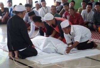 Lapas Cilegon saat Ajak Warga Binaan Umat Muslim Kenali Tata Cara Pemulasaran Jenazah