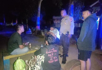 Harkamtibmas, Patroli Polsek Muara Bangkahulu Gelar Binluh