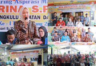 Anggota DPRD Provinsi Bengkulu Ria Oktarina, S.Psi