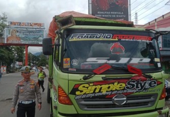 Sat Lantas Polres Kepahiang Gelar Sosialisasi dan Penertiban ODOL