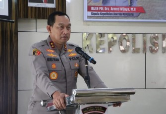 Kapolda Bengkulu Irjen Pol Drs. Armed Wijaya, MH.
