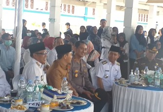 Kapolsek Lebong Tengah Hadiri Peresmian Gedung Picu dan Nicu oleh Bupati Kopli Ansori