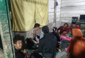 Polisi Saat Mendatangi Lokasi dan Melakukan Olah TKP