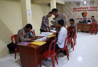 Generasi Muda Kabupaten Mukomuko Datangi Polres