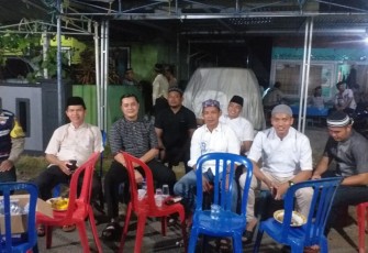 Pererat Silahturahmi, Polsek Muara Bangkahulu Hadiri Takziah Warga Binaannya