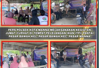 Polres Bengkulu Selatan Dengarkan Aspirasi Masyarakat Saat Jumat Curhat