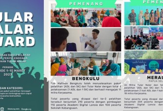Mafindo Berikan Penghargaan Tular Nalar Award Kepada Mafindo Wilayah Bengkulu dan Merauke