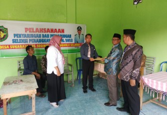 Kapolsek Seginim Hadiri Seleksi Penjaringan Calon Perangkat Desa Sukaraja