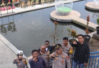 Kapolres Rejang Lebong Tinjau Lokasi Wisata Jelang Lebaran