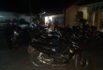 Konvoi dan Kebut-Kebuatan di Malam Takbiran, 9 Sepeda Motor Diamankan Polsek Talo 