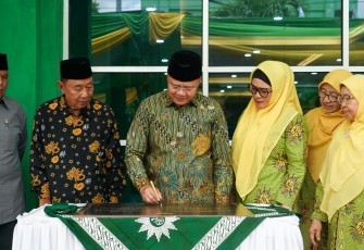 Gubernur Bengkulu Rohidin Mersyah Resmikan Gedung Dakwah PWA