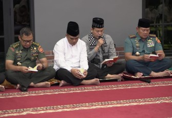 Panglima TNI saat Gelar Doa Bersama