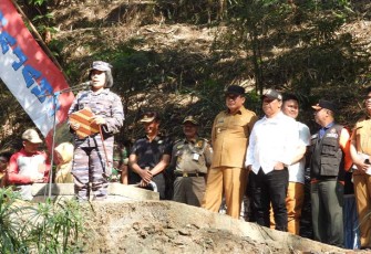 Lanal Malang Gelar Program Kali Bersih Nasional 
