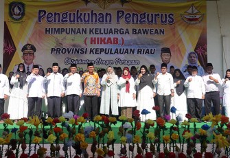 Pengukuhan Pengurus HIKAB Kepri Masa Bakti 2023-2028