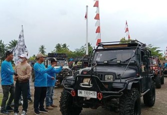 47 Peserta Ramaikan Offroad HUT ke-74 Kabupaten Bengkulu Selatan