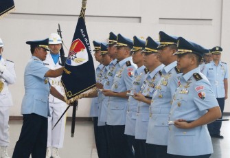 4 Jabatan Danlanud Jajaran Koops Udara I Diserah Terimakan