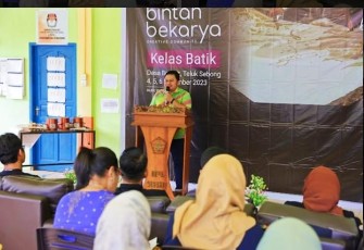 Kelompok Ekraf Binaan Bintan Bekarya Melaju dengan Cepat