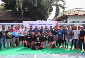 Lapas Kelas IIA Gorontalo Gelar Kick Off Program Pembinaan Jasmani bagi Warga Binaan