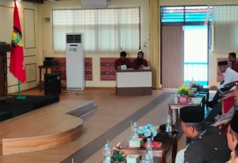 Kapolres, AKBP Imam Zamroni, SIK, MH,saat menghadiri Darul Arqam Madya Nasional (Damnas) IMM Tapsel-Padangsidmpuan, Rabu (9/8/2023) pagi.