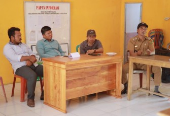 Komisi I DPRD Bengkulu Selatan saat Sidak Desa Suka Bandung Kecamatan Air Nipis