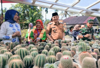 Wabup Sabar AS Buka Festival Tanaman Hias