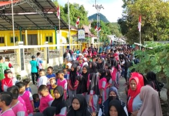  Jalan Santai Sempena HUT RI Ke-78 Tahun 2023 di Tambelan
