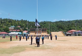 Lanudal Matak Latih dan Siapkan Karang Taruna Jadi Pengibar Bendera HUT Rl