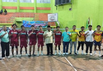 Turnamen Sepak Takraw regu putra Bupati Cup III antar klub se-Sumatera Barat 2023