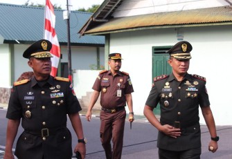 Dandim 1310/Bitung Hadiri Penutupan Dikmata TNI AD Gelombang I 2023 Secata Rindam XIII/Merdeka