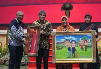 Wakapolda Hadiri Lepas Sambut Kepala Kejaksaan Tinggi Kalteng