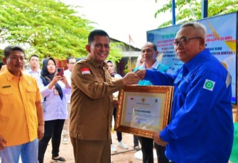 Gubernur Ansar saat Resmikan BPBL Gratis dari Dana CSR di Batam