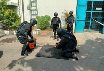 Puslatmar Kodiklatal Gelar Latihan Pengamanan Objek Vital Nasional