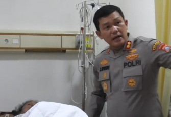  Kapolres Simalungun Bantu Pengobatan Ibu Lumpuh di Perdagangan