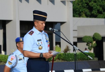 Panglima Koops Udara I Marsda TNI Mohammad Nurdin, pimpin upacara Peringatan Hari Bela Negara ke-75 Tahun 2023 