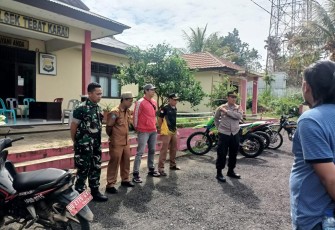  Forkopimcam Tebat Karai saat Gelar Kegiatan Patroli