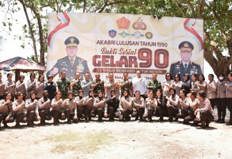 Alumni AKABRI 1990 Maluku Gelar Bakti Sosial 