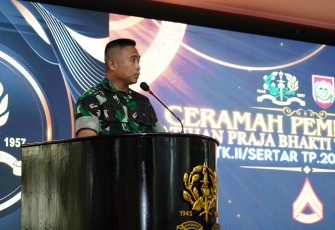 Pembekalan Taruna/Taruni Akademi Militer dalam rangka persiapan latihan Praja Bakti TP 2023/2024, para Taruna Akademi Militer Tingkat II/Sertar akan melaksanakan latihan di wilayah Kabupaten Boyolali