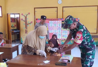Babinsa Koramil Gemarang Dampingi Program BIAS di Wilayah Binaan