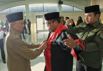 Bupati Lantik dan Bai'at Dewan Juri Festival Seni Nasyid/Qasidah Tingkat Kabupaten Asahan