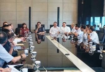 Bamsoet saat Rapat Pengurus Harian KADIN Indonesia, di Jakarta, Senin (25/9/23).